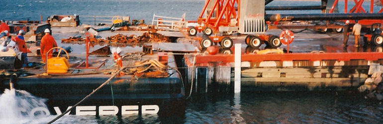 Load-out Hibernia module